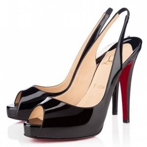 Christian Louboutin No Prive 120mm Patent Leather